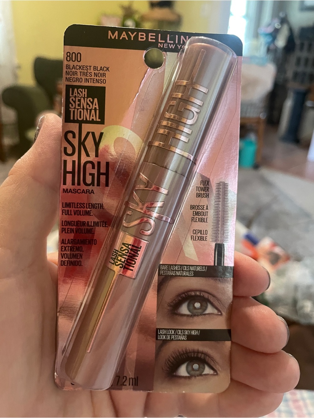 Maybelline Lash Sensational Sky High Mascara - Blackest Black